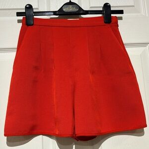 le fou  by Aritzia Stylish Red Women's Shorts